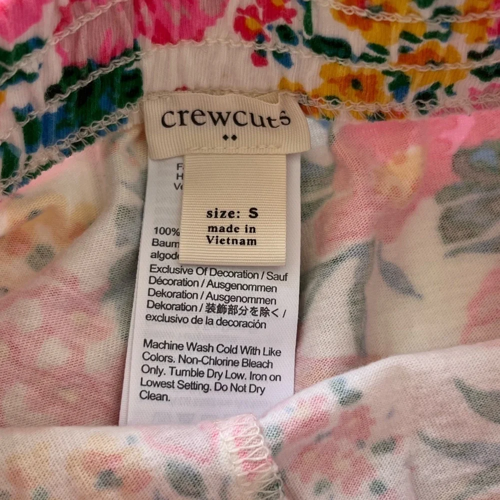 Crewcuts cotton Pink Floral Kids Shorts